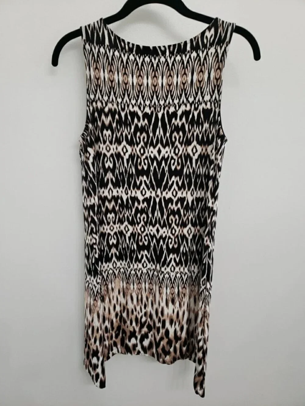 Soma Live Lounge Wear Sleeveless Scoop Scarf Tank Tunic Sz XS